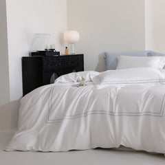 1000 Thread Count Egyptian Cotton White Bedding Set | Yedwo