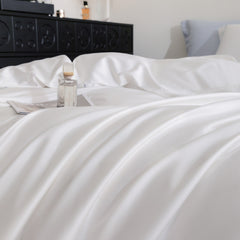 1000 Thread Count Egyptian Cotton White Bedding Set | Yedwo