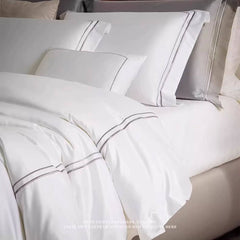 1000 Thread Count Egyptian Cotton White Bedding Set | Yedwo