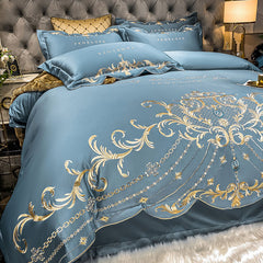 Soft Luxury Egyptian Cotton Embroidered Bedding Set | Yedwo Home