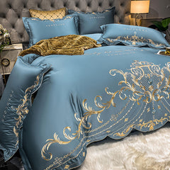 Soft Luxury Egyptian Cotton Embroidered Bedding Set | Yedwo Home