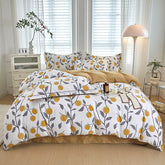 100% Cotton Orange Fruit Duvet Cover Sets | Yedwo Home