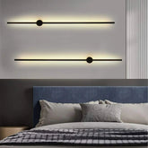 360° Modern Black&Gold LED Linear Wall Light | Yedwo