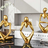 3 Thinkers Figure Design Decoration Craft | Yedwo Design