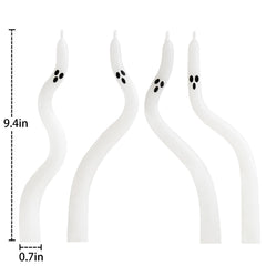 4 Pack Cute Halloween Ghost Taper Candles | Yedwo Design