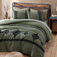 7-Piece Boho Western Embroidered Comforter Set | Yedwo Design