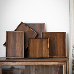 Acacia Wood Dinner Plates | Yedwo Design