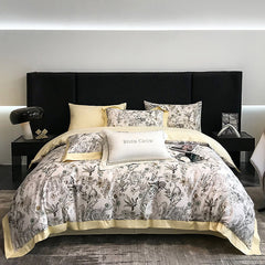 Alice Garden Soft 1000TC Egyptian Cotton Duvet Cover | Yedwo