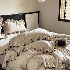American Brushed Corner Egyptian Cotton Duvet Cover | Yedwo Home