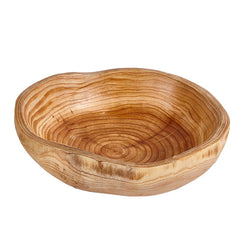 Artisan Solid Wood Fragrant Cedar Serving Bowl | Yedwo