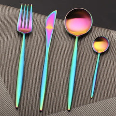 Arya Iridescent Cutlery Set | Yedwo Design
