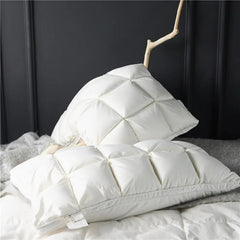 Aura Premium Natural Goose Down Pillow Set (Pair) | Yedwo