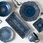 Baroque Luxury Ceramic Dinner Plate Set | Yedwo Design