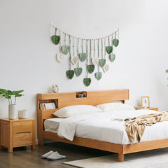 Bohemian Handwoven Leaf Tapestry Wall Hanging | Yedwo