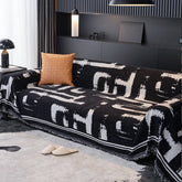 Boho Style Monochrome Chic Sofa/Couch Cover | Yedwo Home