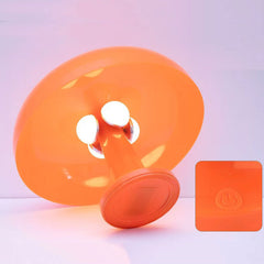 Cool Retro Orange Mushroom Lamp(Rechargeable) | Yedwo Design