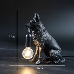 Creative Dog Animal Table Lamp | Yedwo