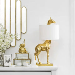 Creative Gold Giraffe Lamp | Yedwo Design