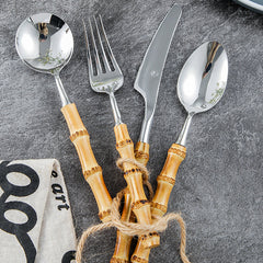 Creative Vintage Nature Bamboo Cutlery Set | Yedwo