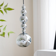 Modern Minimalist Crystal Lava LED Pendant Light | Yedwo Design