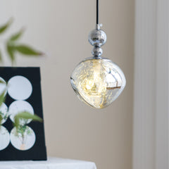 Modern Minimalist Crystal Lava LED Pendant Light | Yedwo Design