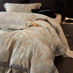 Dream Garden Cotton 100s Brushed Luxury Bedding Set | Yedwo Home