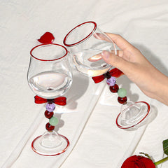 Elegant Bow-Tie Wine Glass | Yedwo Design