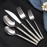 Elle Silver Luxury Cutlery Set | Yedwo
