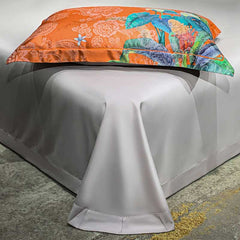 European Luxury Jacquard Tribute Satin Duvet Cover | Yedwo Home