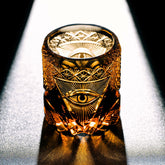 Evil Eye Edo-Kiriko Crystal Whiskey Glass | Yedwo Design