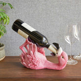 Flirty Flamingo Polyresin Wine Bottle Holder | Yedwo Design
