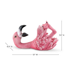 Flirty Flamingo Polyresin Wine Bottle Holder | Yedwo Design