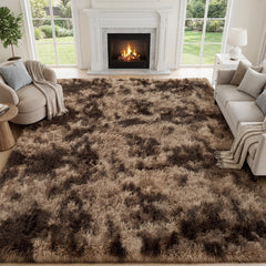 Fluffy Shag Area Rug for Living Room & Bedroom | Yedwo