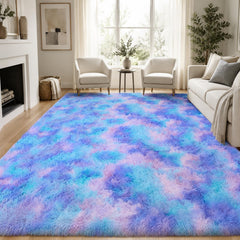 Fluffy Shag Area Rug for Living Room & Bedroom | Yedwo