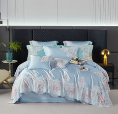 French Luxury 160s High-End Lace Silk Cotton Bedding Set | Yedwo Design