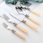 French Palace Inspired Stainless Steel Flatware Set | Yedwo