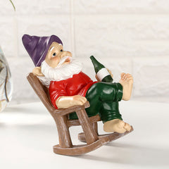 Funny Naughty Garden Gnome Statue | Yedwo Design