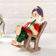 Funny Naughty Garden Gnome Statue | Yedwo Design