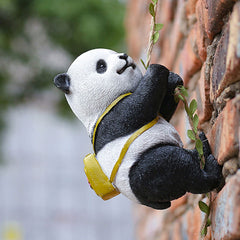 Garden Resin Climbing Panda Hanging Decoration | Yedwo