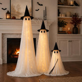 Halloween Outdoor Lighted Ghost Decorations Set | Yedwo