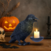 Handcrafted Gothic Raven Candle Holder | Yedwo Design