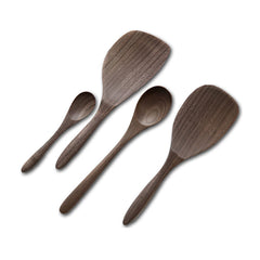 Handcrafted Solid Wood Rice Paddle, Spoon & Coffee Stirring Utensils | Yedwo