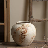 Handcrafted Vintage Pottery Wabi-Sabi Ceramic Vase | Yedwo Design