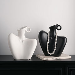 Handcrafted Wabi-Sabi Human Sculpture Vase | Yedwo Design