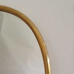 Handmade Brass Blob Mirror | Yedwo Design