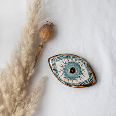 Handmade Ceramic Evil Eye(Set of 3 Pieces) | Yedwo