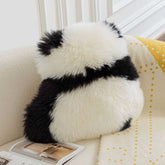 Handmade Cute Panda Fur Sofa Pillow Cushion | Yedwo Design