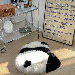 Handmade Cute Panda Fur Sofa Pillow Cushion | Yedwo Design