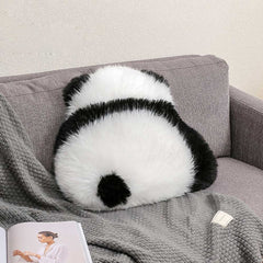 Handmade Cute Panda Fur Sofa Pillow Cushion | Yedwo Design