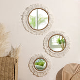 Handmade Macrame Mirror Wall Art | Yedwo